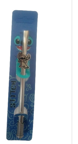 Bombilla Niquelada Stitch Con Blister 0