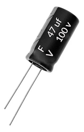 Capacitor 47uf  100v 10mm X 20mm Driver No Polarizado 0
