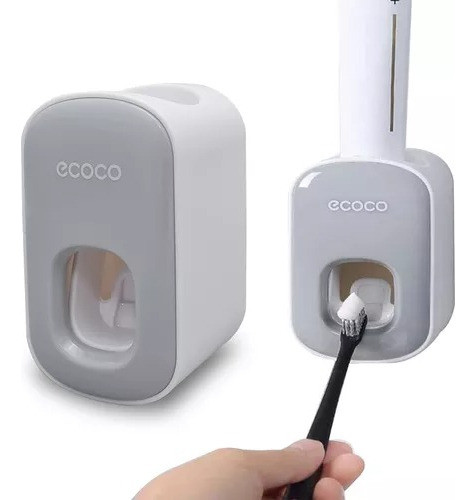 Dispensador De Pasta De Diente Ecoco Individual Con Adhesivo 0