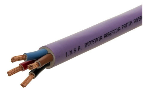 Cable Subterraneo 4x6mm C5 - Imsa (x Metro) 0