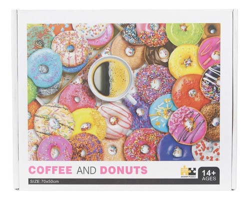 Puzzle Café Y Donas 1000pcs 0