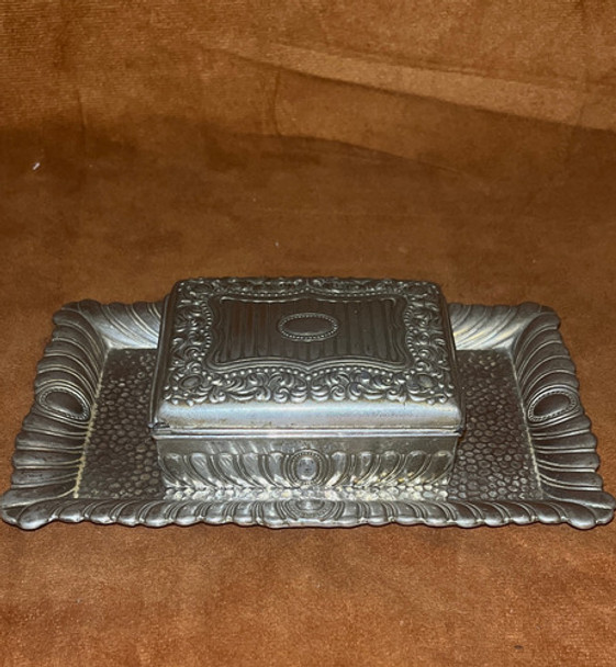 Caja Cofre Despojador Antiguo Japones Baño De Plata 0 Caja Cofre Despojador Antiguo Japones Baño De Plata 0