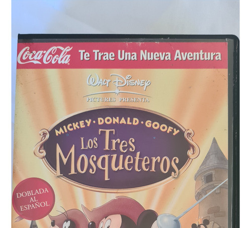 Vhs Los Tres Mosqueteros 0