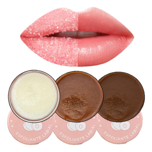 12 Esfoliante Labial Pessego Ln02244 Lua&neve Atacado Sj 0