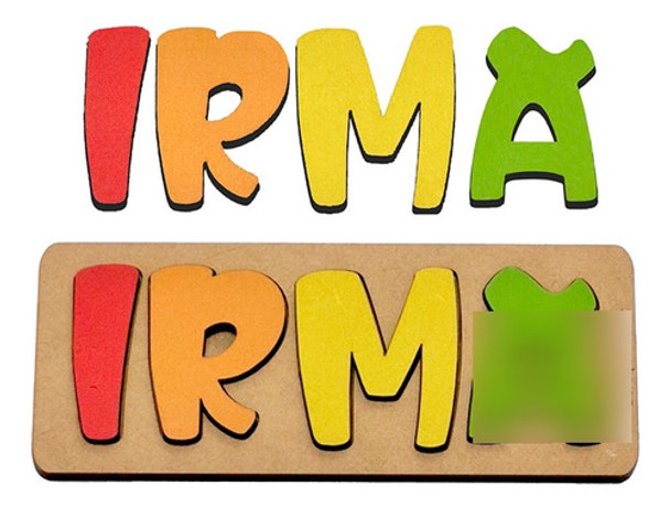 Quebra-cabeça Irmã Brinquedo Educativo Criança Pedagógico 0