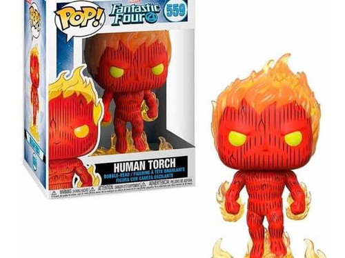 Funko Pop Human Torch Ff 0