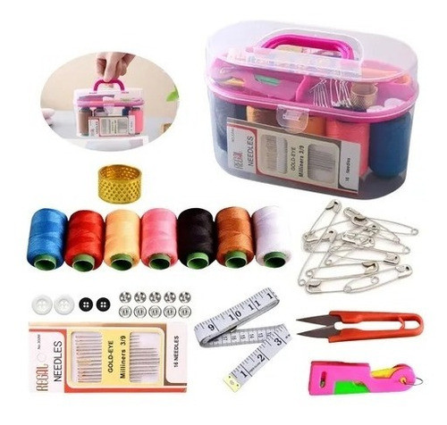 Kit Maleta Completo Acessórios Para Costura Viagem Promoção 0