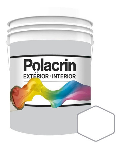 Látex Polacrin Blanco Lavable Interior/exterior | 20lt 0