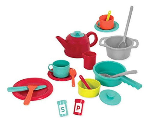 Battat - Cocina De Lujo - Juego De Juguetes De Accesorios De 0