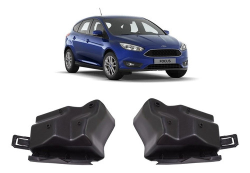 Juego Nsoporte Paragolpe Trasero Ford Focus 3 Original 0
