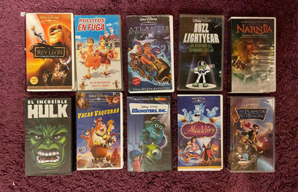 Colección Películas Vhs Disney En Perfecto Estado 0 Colección Películas Vhs Disney En Perfecto Estado 0