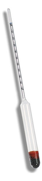 Densimetro Gay Lussac 0/100:1+gl 350mm Com Termometro 0+50:1 0