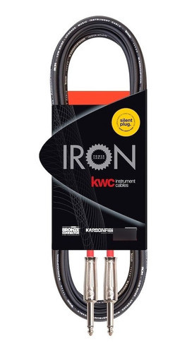 Cable Kwc Iron 212 9 Metros Plug/plug Con Corte Profesional 0