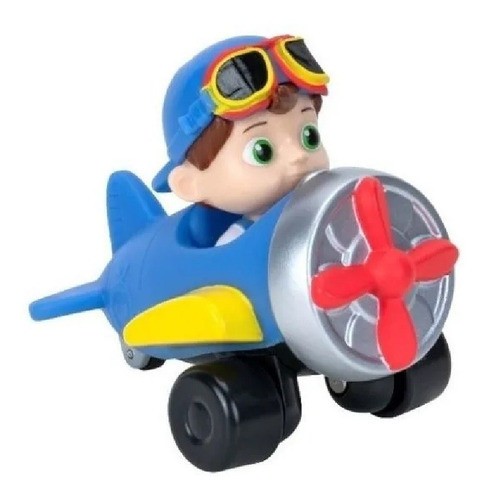 Brinquedo Cocomelon Tomtom Piloto De Aviao Candide 3304 0