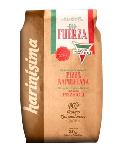 Harina De Fuerza Napolitana Campodonico 25kg 0