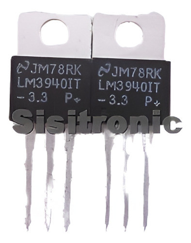 Lm3940it [lm3940] 1a Bajo De La Salida Regulador Ic 0