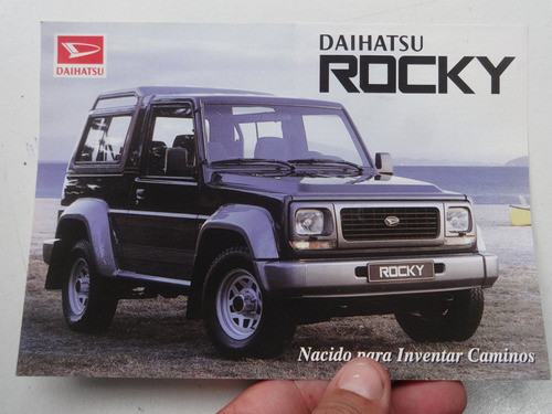 DAIHATSU Rocky カタログ Daihatsu Antique Promotional Brochure Rocky No Jeep Manual