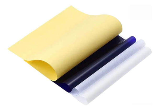 10 Pç Papel Stencil Thermal Spirit Tatuagem Decalque Termico 0