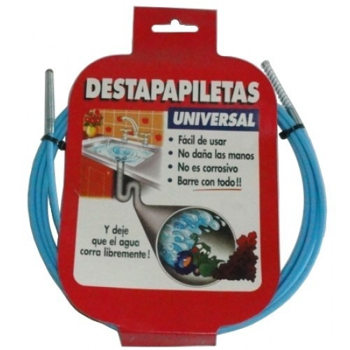 Cinta Flexible Destapa Piletas Caños Universal 8mtrs 0