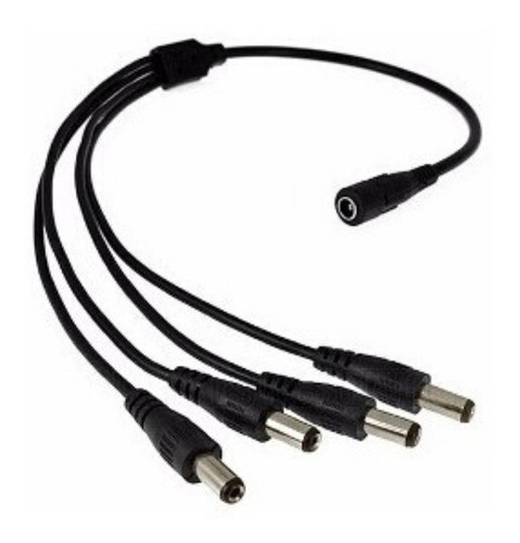 Conector De Alimentacion Divisor 1 A 4 Plug Camara Pulpito 0