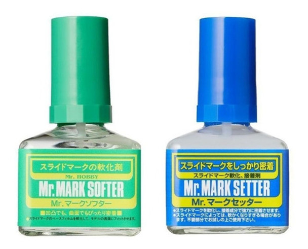 Mr Hobby Pack X2 Dekal Fix Y Ablandador De Calcas 40ml Japan 0