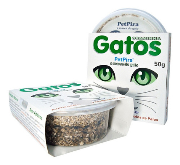 Graminha Gatos Pet Pira 0