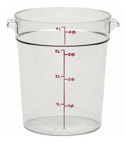 Recipiente Redondo Policarbonato 3,8 L Cambro M 0