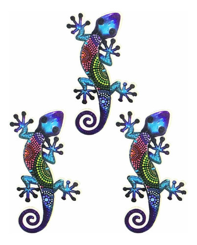 Dezaro 3 Unidades De Patch Estilo Gecko, Patch De Versão Ma 0