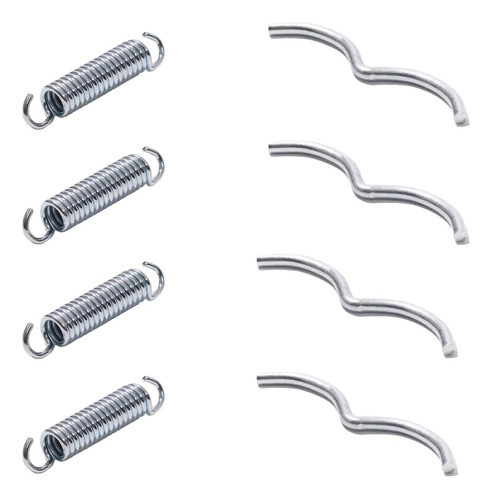 Pack 4 W + 4 Resortes Repuesto Para Mini Tramp 0