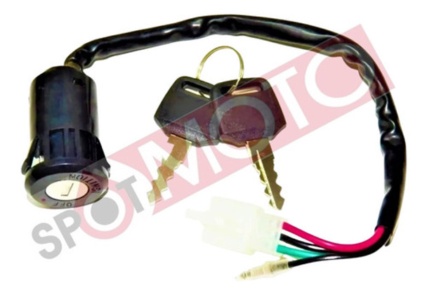 Llave De Contacto Honda Titan 2000 / Cg 125 - Spot Moto 0