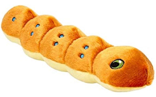 Fluff & Tuff Tiny Spicy Caterpillar Para Perros Pequeños, 11 0
