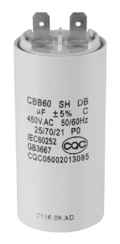 Capacitor De Marcha De 20 Uf 0