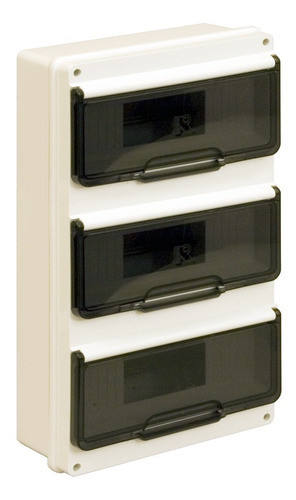 Tablero Caja Superficie 36 Bocas Din Roker Pre257 Estanco 0
