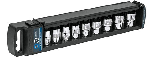 Juego De 9 Dados 3/8'' Cromo Vanadio 10mm Al 18mm Truper 0