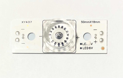 Led Backlight Iluminación Tv Led 6v X20 Difusor Cóncavo 0