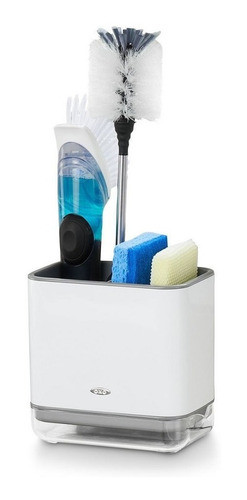 Organizador Bacha Escurridor Oxo Antigoteo Tienda Pepino Cocina Mesada Esponja Cepillo Escurre 0