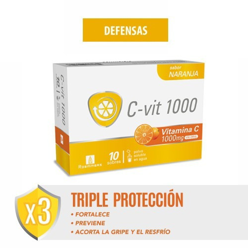 Vitamina C 1000 X 10 Sobres 0