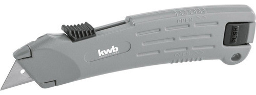 Trincheta Navaja Cutter Trapezoidal Retractil Kwb Einhell 0