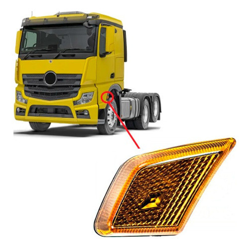Lanterna Seta  Actros Mp4 Esq. (lateral Led) 0