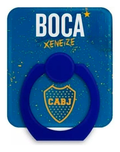 Anillo Ringo Soporte Escritorio Celular Tablet Boca Xeneize 0