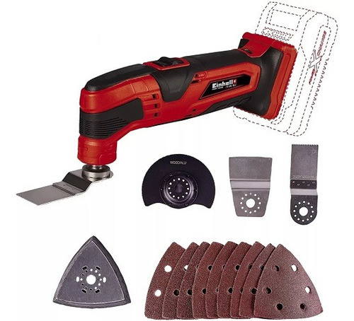 Herramienta Multifunción Inalambrica Einhel Tc-mg 18 Li-solo 0