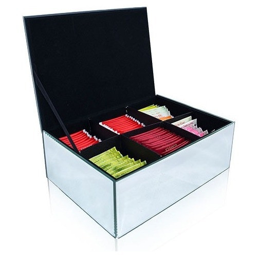 Caja De Té Espejada Amalfi - Sutil Deco 0
