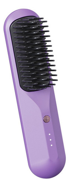 Alisador De Cabelo Com Pente Elétrico De Moda 0