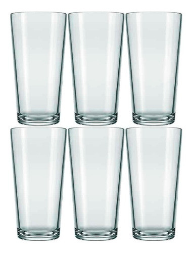 Vaso Vidrio Refresco Nadir 264 Ml Bar X6 Unid. 0