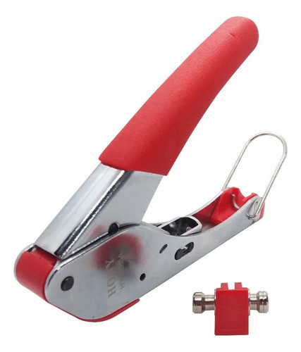 Pinza Crimpeadora 2 En 1 Conector F Rca Coaxil Rg6 59 58 0