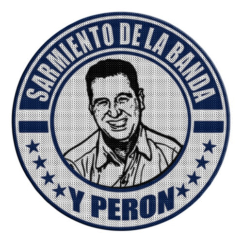 Parche Termoadhesivo Peron Y Sarmiento De La Banda 0