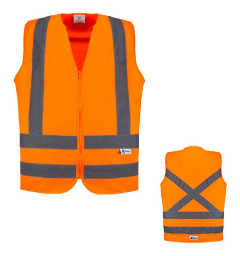 Colete Kalipso Laranja S/bolso.g 0