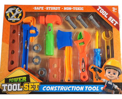 Set Herramientas Infantiles Juego En Caja 15 Piezas! 0