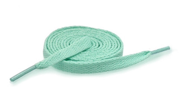 Par Cadarço Flat Tenis Air Force 1 - Azul Turquesa - 140cm 0