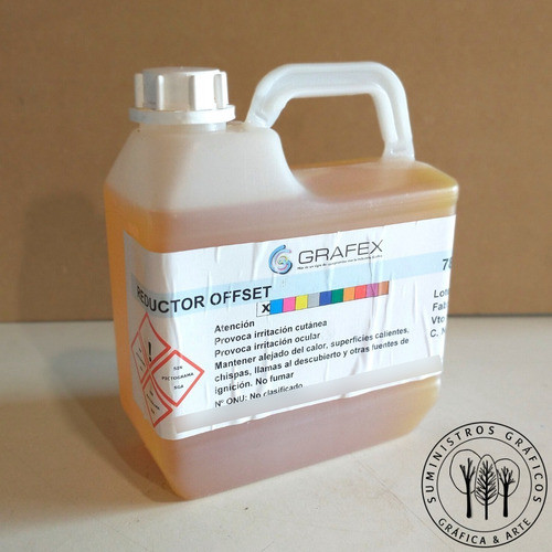 Barniz Reductor Offset X 1 Litro Grafex 0